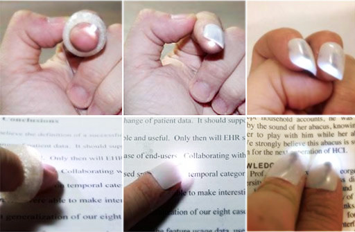 teaser image of The Design and Preliminary Evaluation of a Finger-Mounted Camera and Feedback System to Enable Reading of Printed Text for the Blind