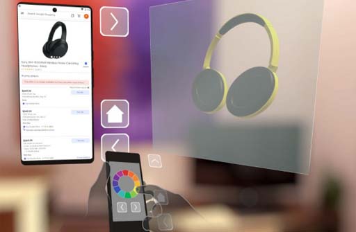 Beyond the Phone: Exploring Context-Aware Interaction Between Mobile and Mixed Reality Devices Teaser Image.